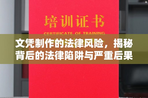 浦城文凭制作的法律风险，揭秘背后的法律陷阱与严重后果